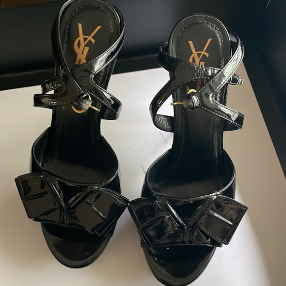 YSL Black Platforms - Picture 2 of 6